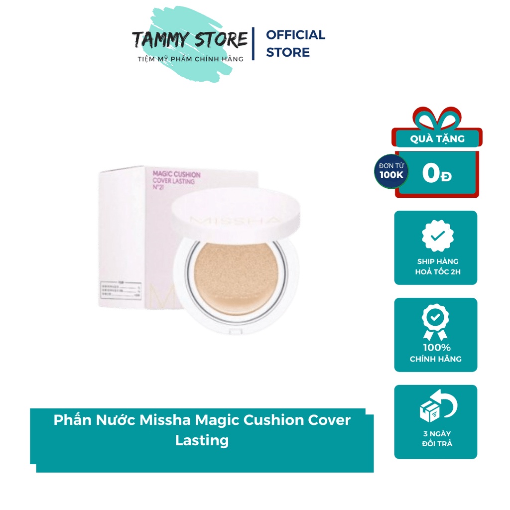 Phấn Nước Missha Magic Cushion Cover Lasting mẫu mới