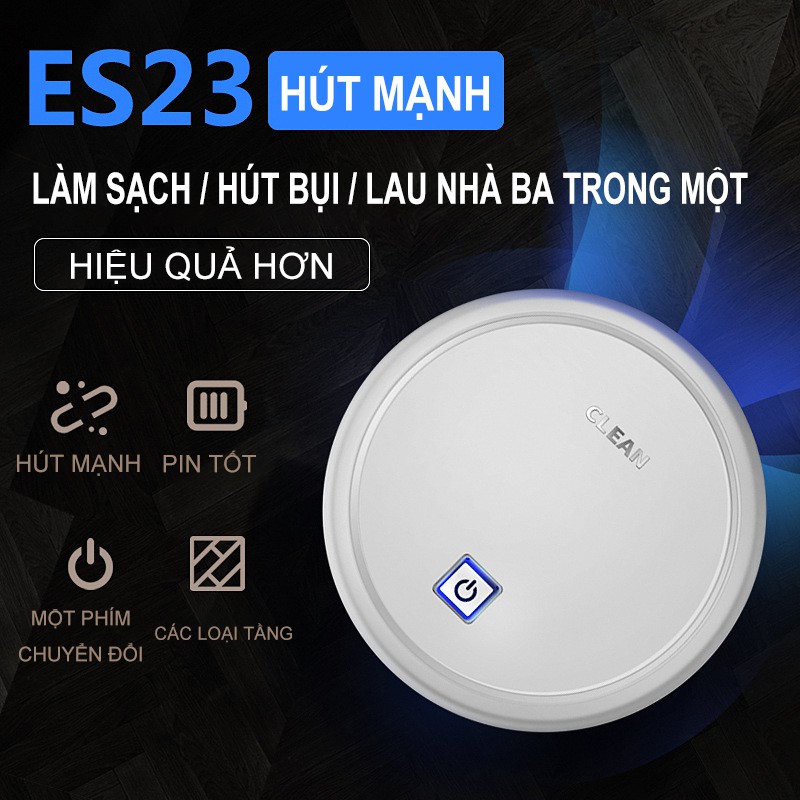 Robot Hút Bụi Chức Năng Vượt Trội 3 Trong 1( HÀNG CHUẨN) Hút Các Loại Lông Thú Cưng Sử Dụng Sạc USB Tiện Dụng [GM-8]