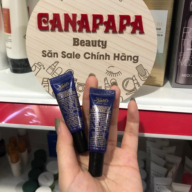 Kem mắt Kiehl’s Midnight Recovery mini 3ml | BigBuy360 - bigbuy360.vn