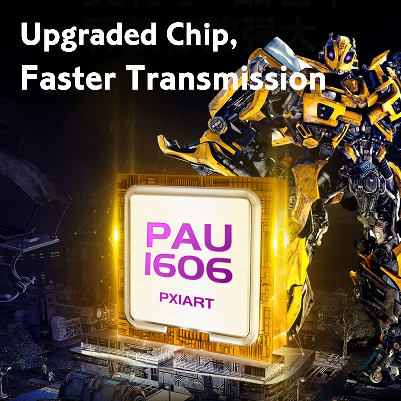 Vaolao-GM2 Tai nghe chơi game không dây với micrô 65ms Độ trễ thấp Tai nghe Bluetooth 9D Stereo HiFi