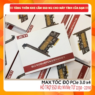 Card mở rộng thêm khe cắm ổ cứng ssd m2 pcie nvme dùng cho máy bàn