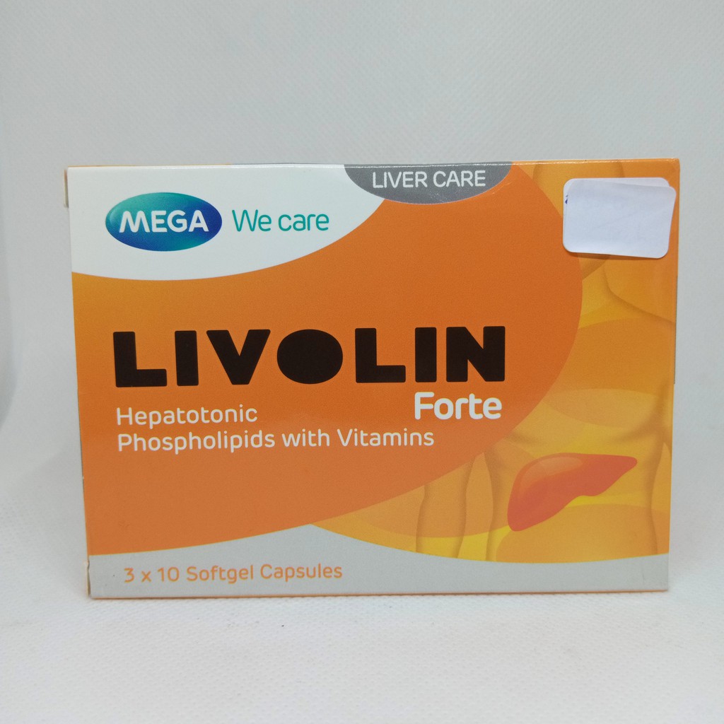 Livolin forte – Hỗ trợ tăng cường chức năng gan, giảm các vấn đề xơ gan, gan nhiễm mỡ (30 viên)