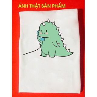 Áo thun khủng long chibi 9 chất đẹp, bao đổi trả