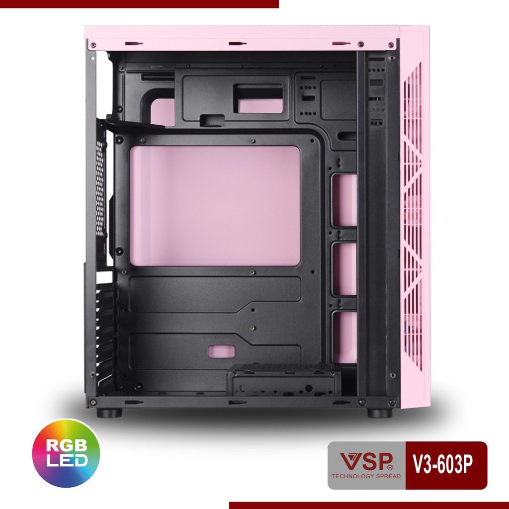 Vỏ Case V3-603 Có Sẵn Led