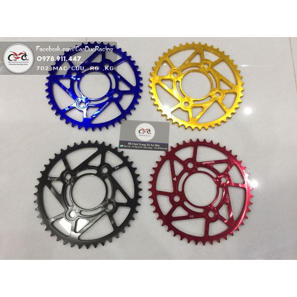 Đĩa tải nhôm 7075 cho winner mẫu 2 size 44
