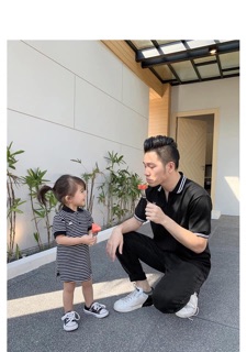Set áo đôi bố và con gái