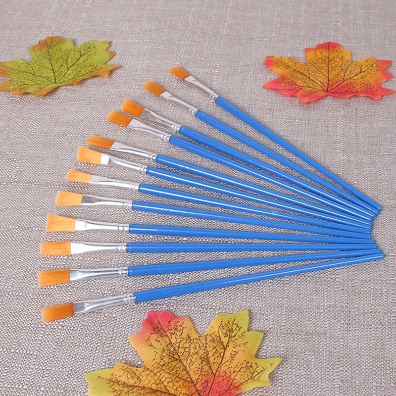 Set 6 Cọ Vẽ Tranh Sơn Dầu Màu Nước Hai Đầu