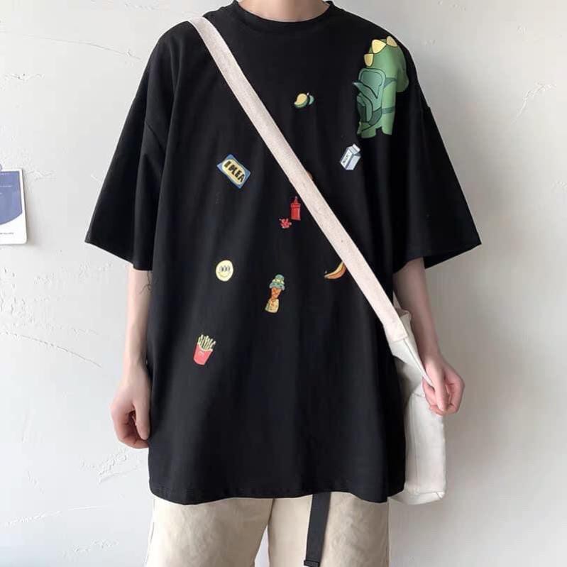 Áo thun unisex Khổng Hiền from rộng cổ tròn tay lỡ freesize 38 - 70kg Top Bán chạy 2021 | BigBuy360 - bigbuy360.vn