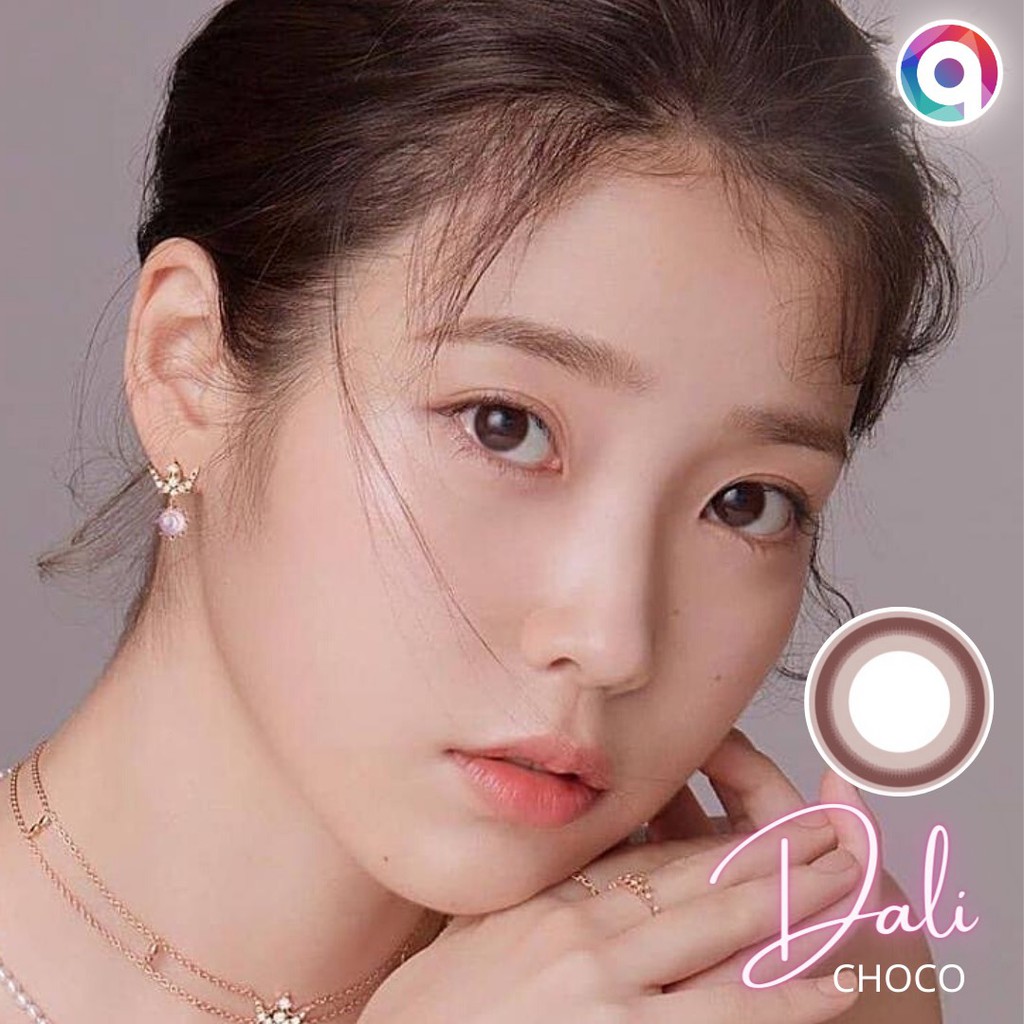 Kính áp tròng QUYNH LENS dali choco 0 độ