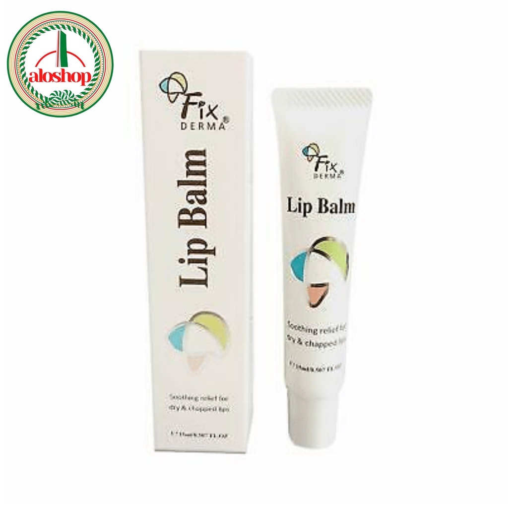 Son Dưỡng Môi Mềm Mượt Chống Khô Và Nứt Nẻ Chứa Vitamin E, C Fixderma LIP BALM – 15ml