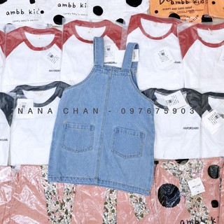 [V038] Váy yếm jean dáng A sz 80-140