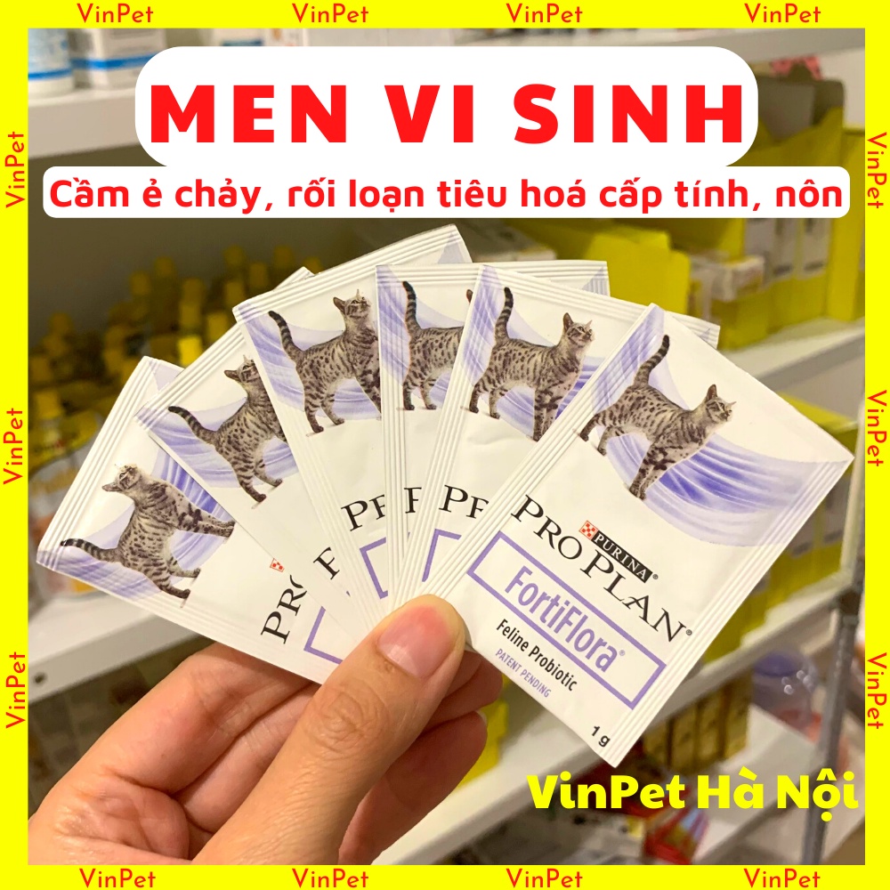 Men tiêu hoá purina pro plan hỗ trợ và ổn định đường tiêu hóa ở mèo và mèo con(01 gói)