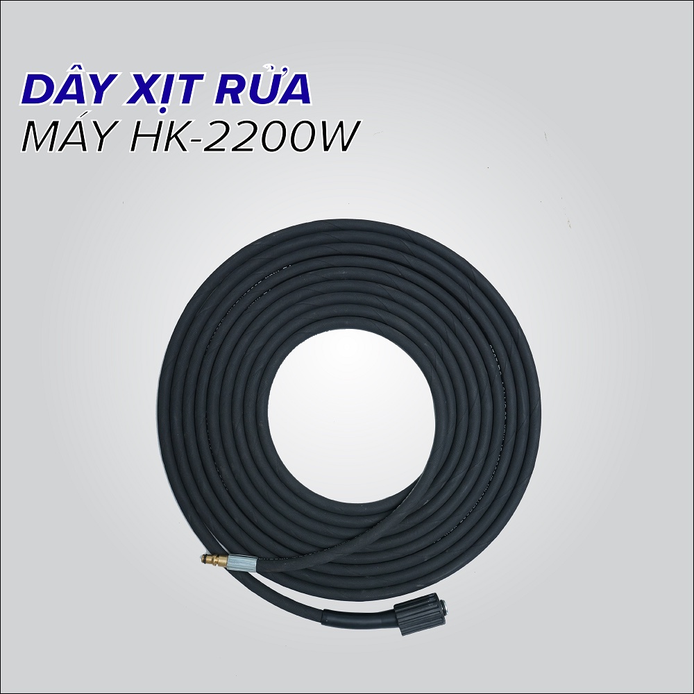 Dây máy xịt rửa HK-2200W - Dài 8 mét - Sản phẩm chính hãng HAKAWA