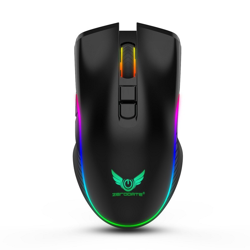 Chuột Không Dây Pin sạc T26 Gaming Mouse Type C