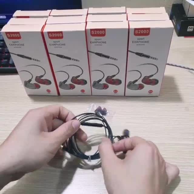 Tai Nghe Có Dây S2000 Gaming Super Bass Chống Ồn Hiệu Quả Có Mic Đàm Thoại | BigBuy360 - bigbuy360.vn