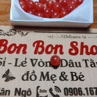 1 Viên Đá Mắt Mèo 10li ( đỏ)