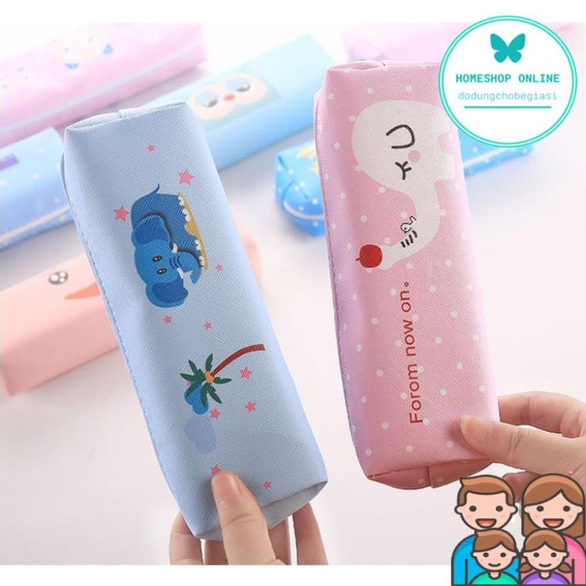 Combo 10 Túi đựng bút da hình động vật đáng yêu cho bé_dụng cụ học tập cho bé GIÁ SỈ TOÀN QUỐC