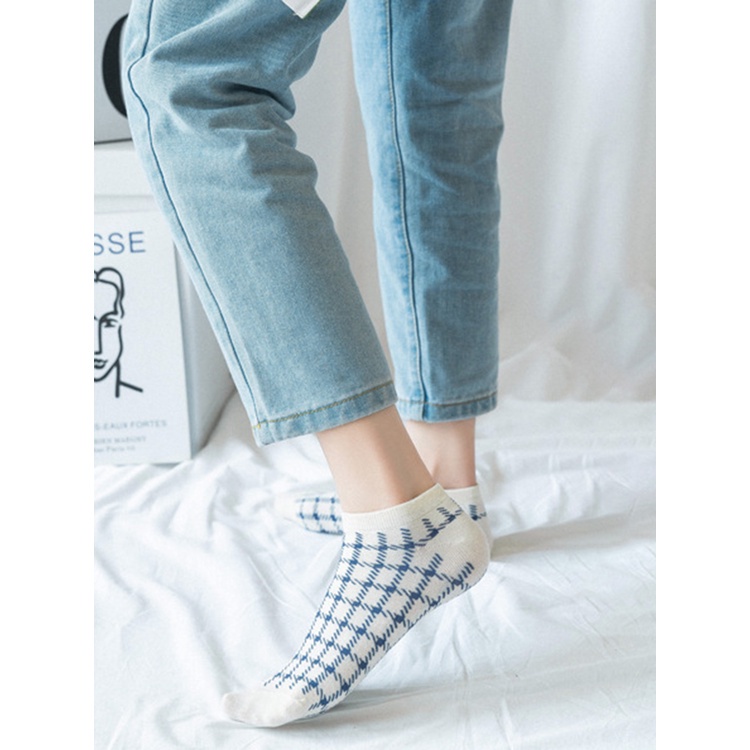 Vớ Cổ Thấp Kiểu Dáng Dễ Thương Xinh Xắn Dành Cho Nữ