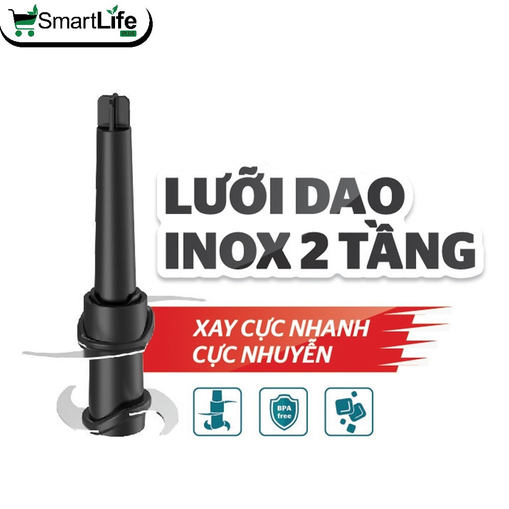 Máy xay đa năng Sunhouse SHD5340 - chính hãng giá tốt - Dễ dàng xay Thịt, Trái cây, Tiêu...