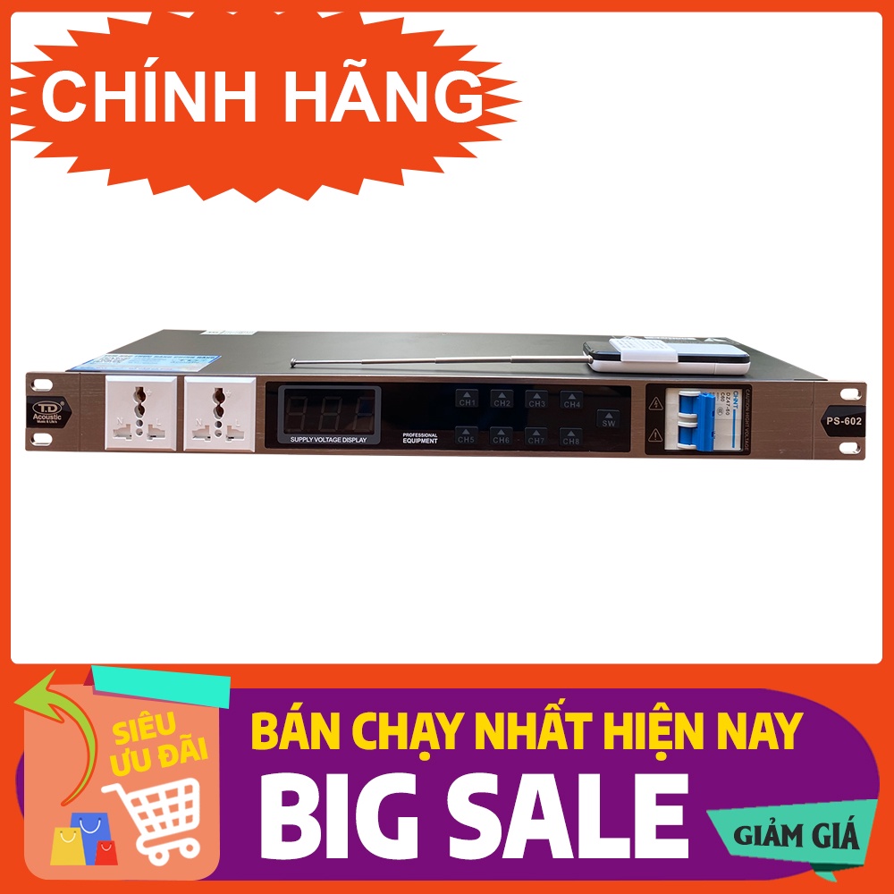 Quản lý nguồn TD Acoustic ps-602 chính hãng