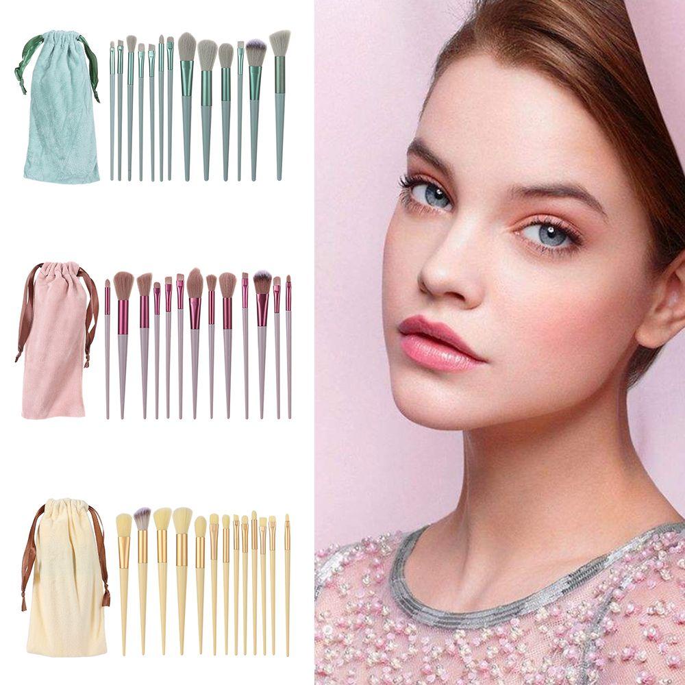 LAY Set 13 Cọ Trang Điểm Phấn Mắt Phấn Nền Tạo Khối Che Khuyết Điểm Siêu Mềm