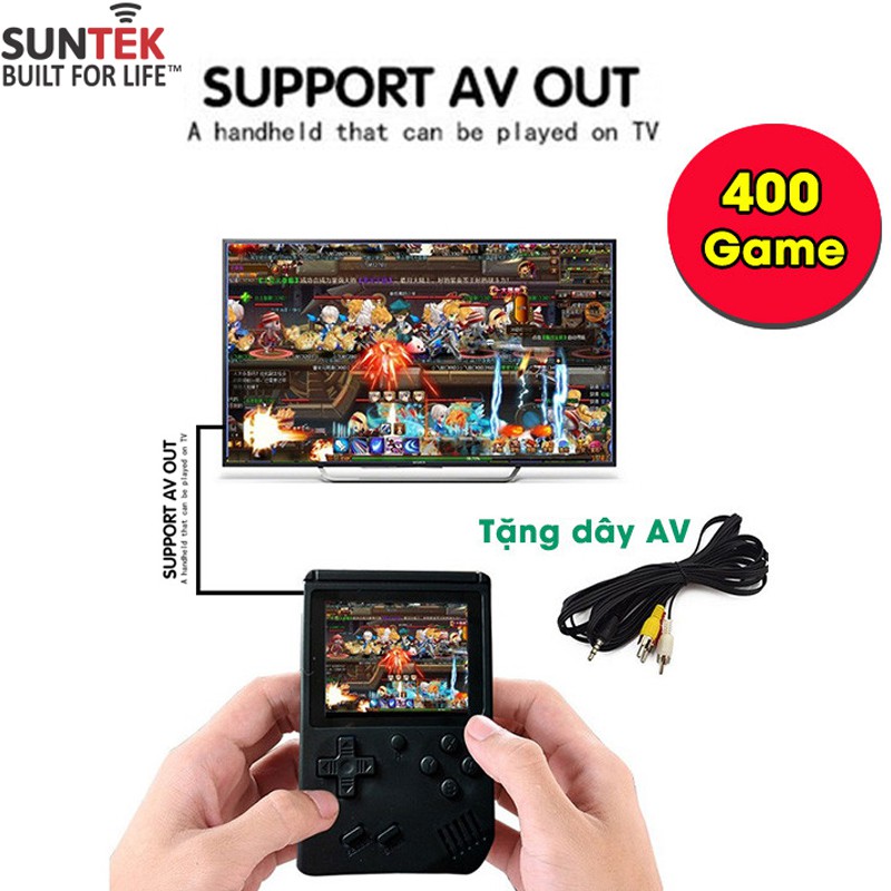 Máy game cầm tay SUNTEK GAME BOX 400 in 1