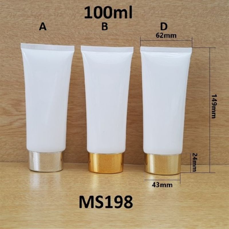 Tuýp Chiết Mỹ Phẩm ❤ TOP GIÁ RẺ ❤ Tuýp nhựa (tube) nắp xi 50ml, 100ml đựng kem chống nắng, chiết dầu gội, sữa tắm