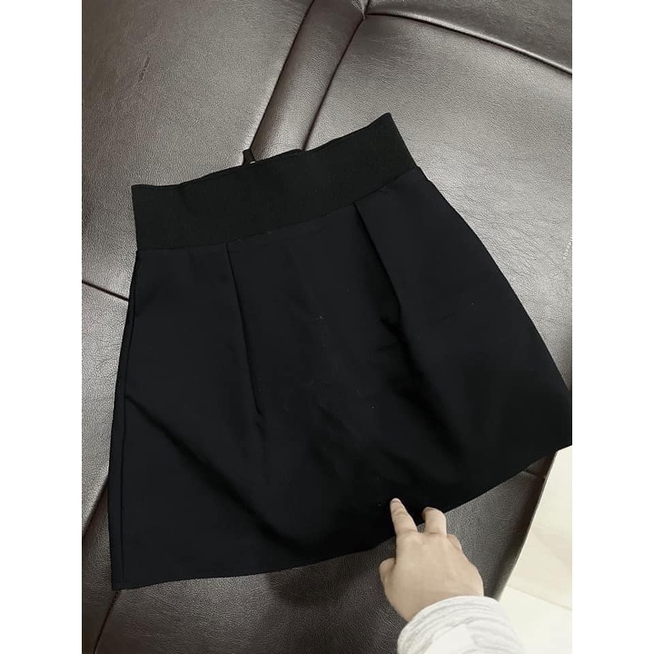 Chân váy chữ A Ladya nữ lưng cao ngắn cao cấp M159