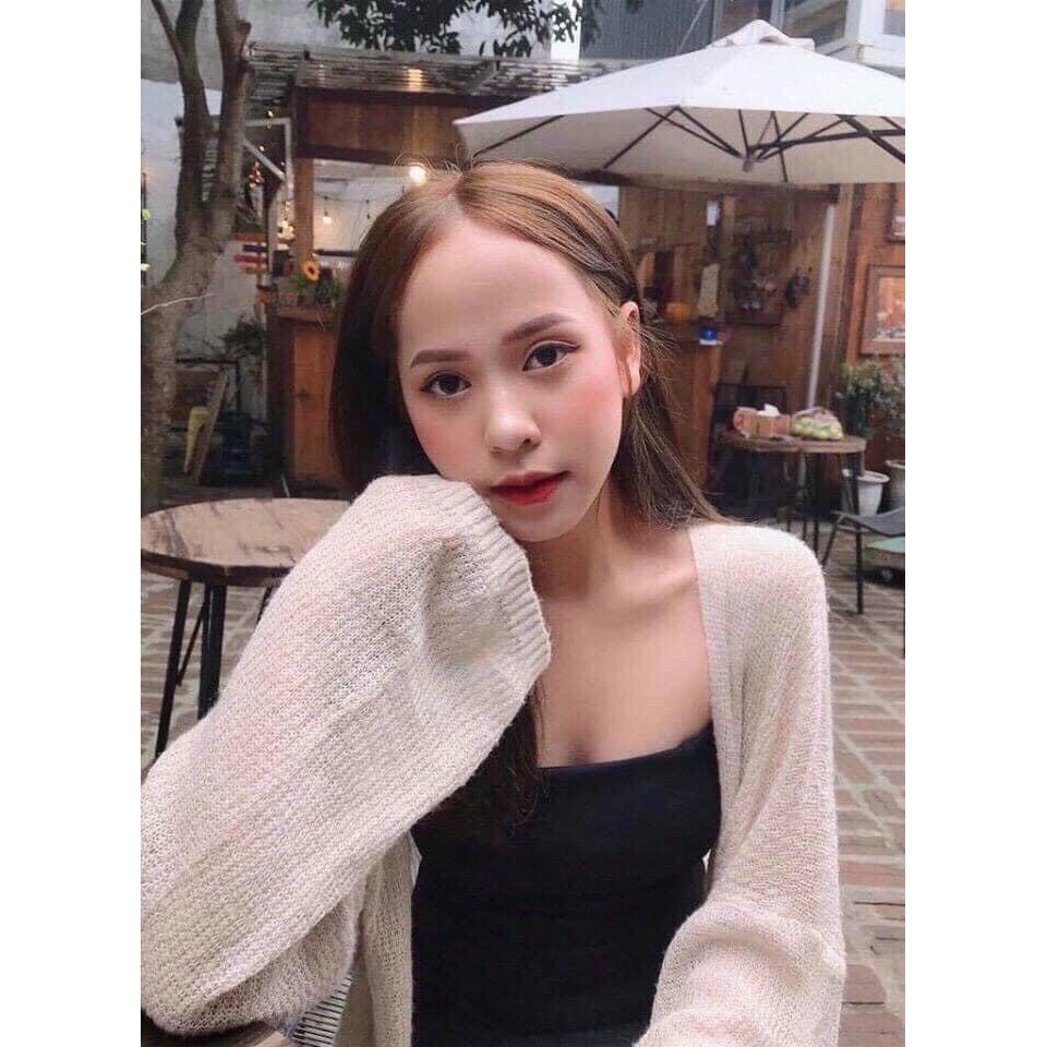 áo khoác len cardigan nữ, phong cách hàn Quốc, Mẫu siêu hot 2020