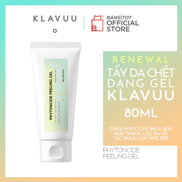 Tẩy da chết KLAVUU Phytoncide Peeling Gel 80ml [KLAVUU ra mắt sản phẩm mới]