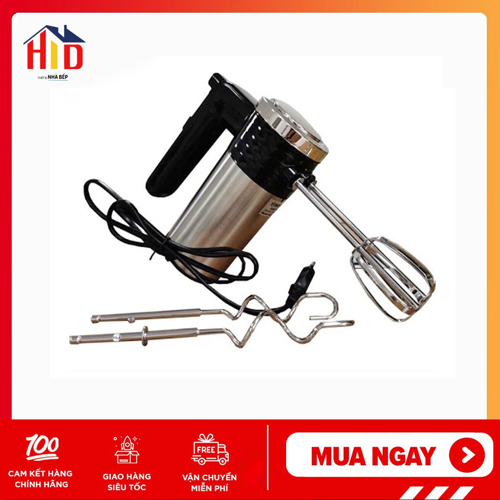 [Mã ELHA22 giảm 5% đơn 300K] [HÀNG LOẠI 1] Máy đánh trứng nhào bột cầm tay 350W JUBAKE JU 882 Bảo hành 12 tháng