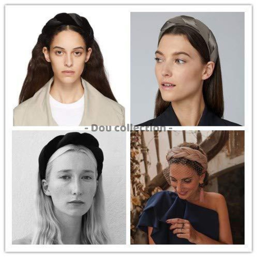 [Nowship2h] Mấn Cài tóc băng đô Turban nữ đẹp lụa satin xoắn bảng to phối với Áo Dài nhiều màu - Handmade - Mã CT017