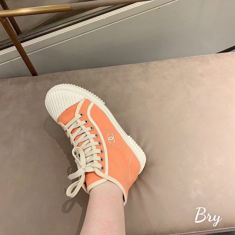 Giày thể thao chanel cao cổ