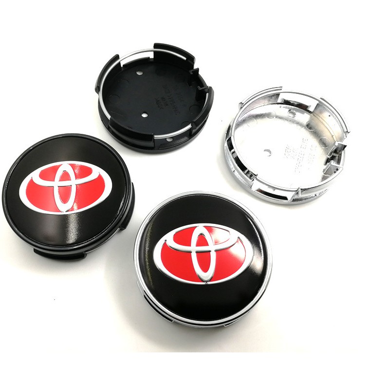 Chụp mâm xe Toyota tiêu chuẩn 62mm