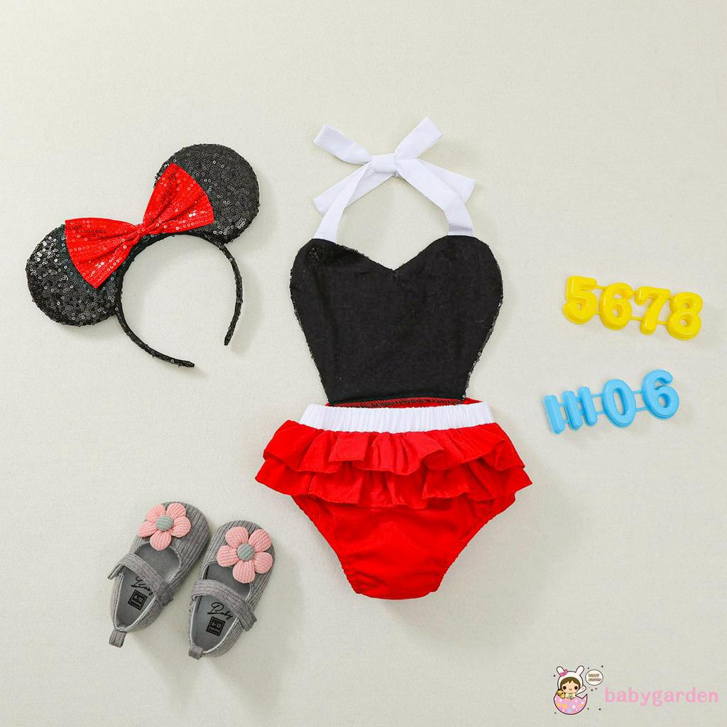 Áo liền quần kiểu hình trái tim dành cho bé gái