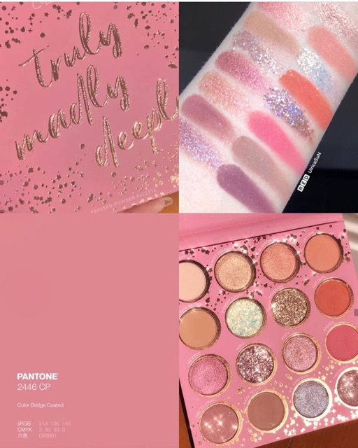 Bảng Màu Mắt Colourpop Truly Madly Deeply