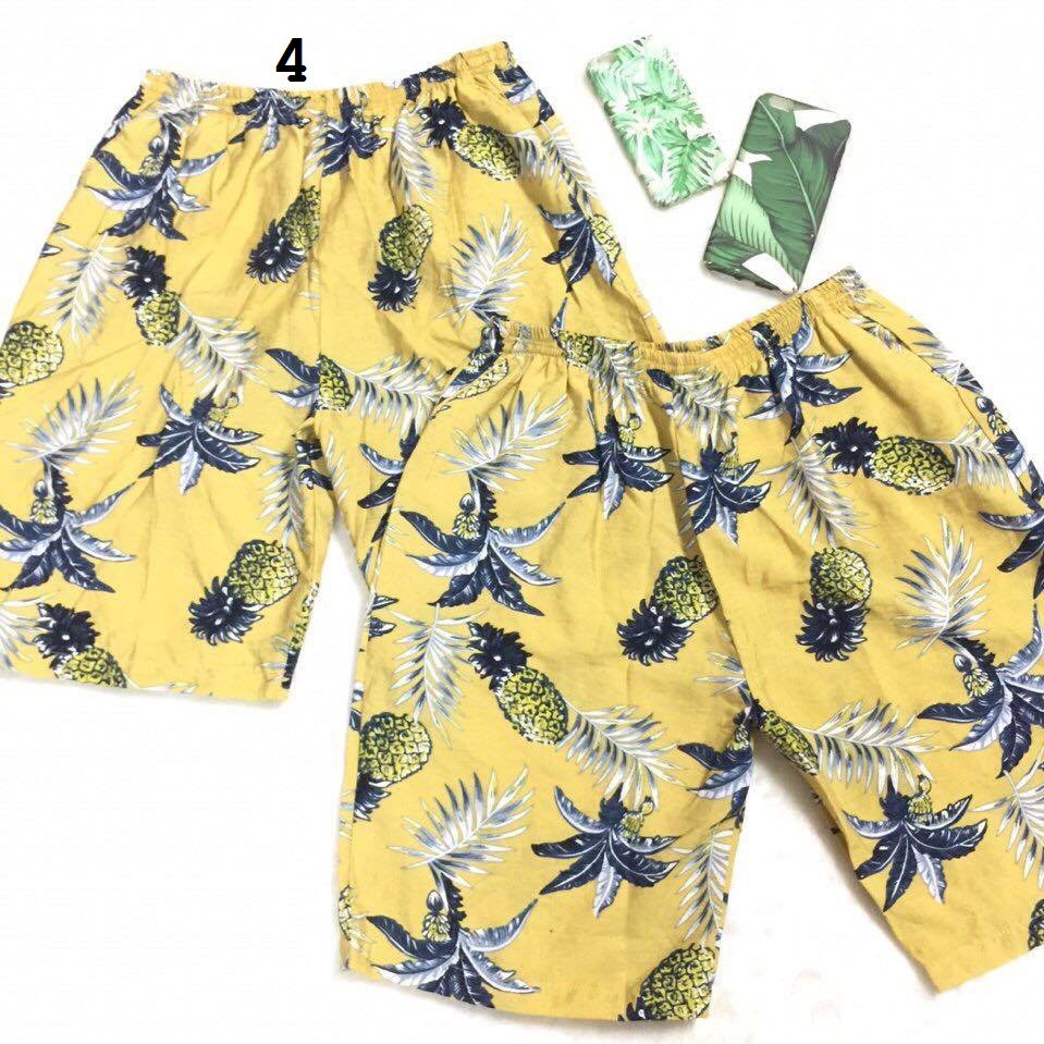 set đôi đi biển gồm 1 váy nữ + 1 bộ quần áo nam