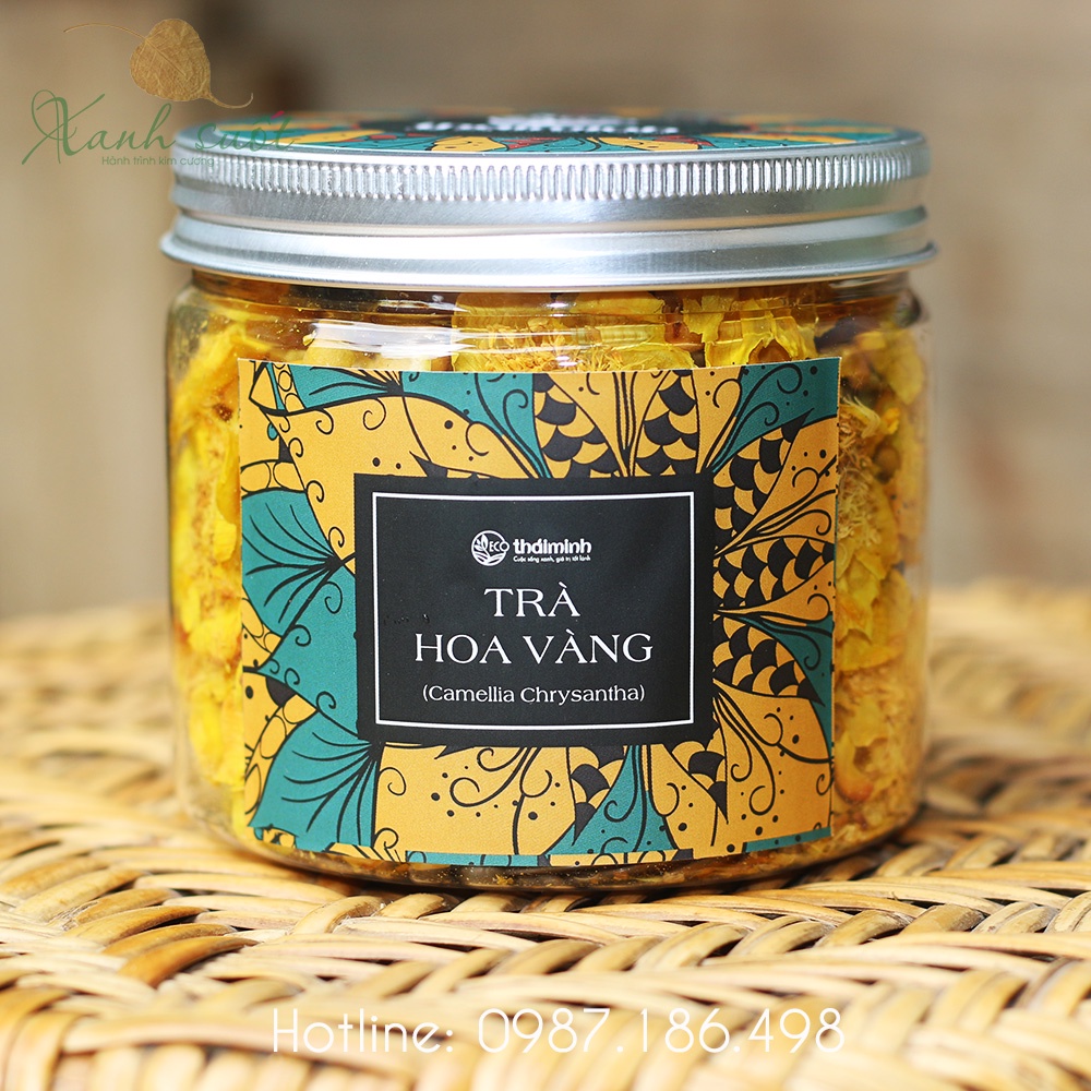 [Thái Minh] Trà Hoa Vàng Ba Chẽ Sấy Lạnh- Golden Camellia Chrysathan- Chống Oxi Hóa, Cân Bằng Và Ổn Định [Xanh Suốt]