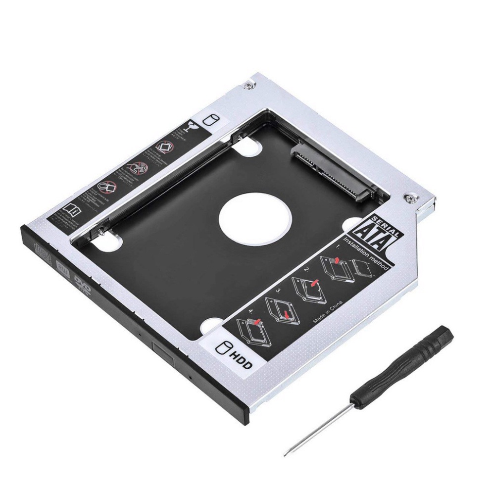 Khay Ổ Cứng Caddy Bay SATA 3 9.5mm / 12.7mm Lắp Ổ Cứng Thứ 2 cho Laptop - BTech | Tech House Official