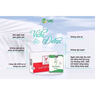 Combor 1 hộp detox+1 hộp vichi
