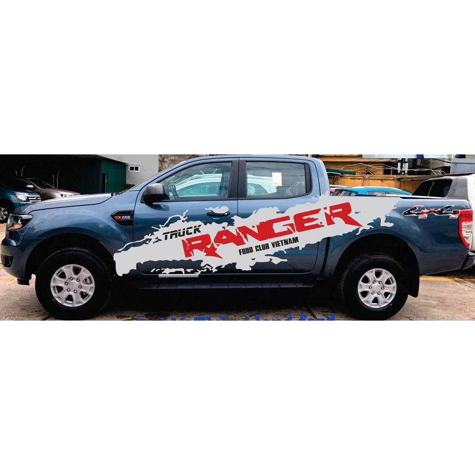 Tem dán sườn xe ford ranger