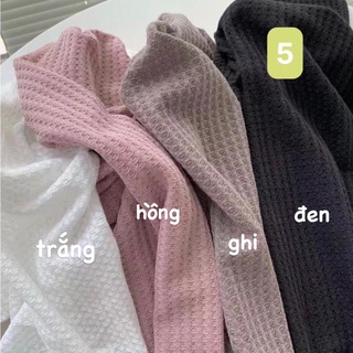Áo tay dài len trơn - sọc