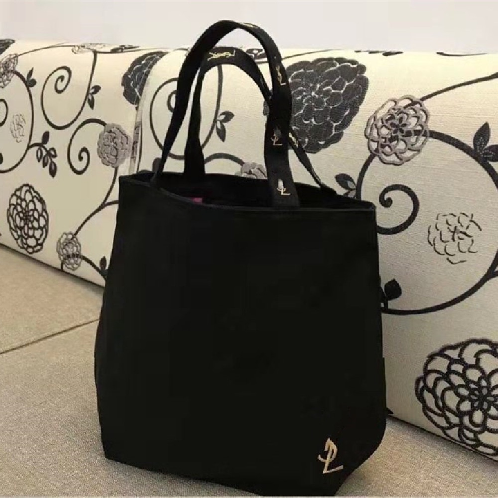 Túi Tote Vải Canvas Thêu Họa Tiết Xinh Xắn Thời Trang Cho Nữ