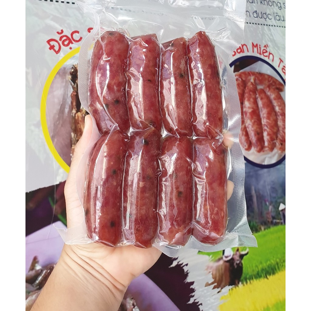 1kg - Lạp xưởng tươi Cai Lậy nạc 90% - Ship toàn quốc