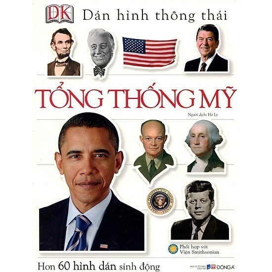 Sách - Dán hình thông thái - Tổng thống Mỹ