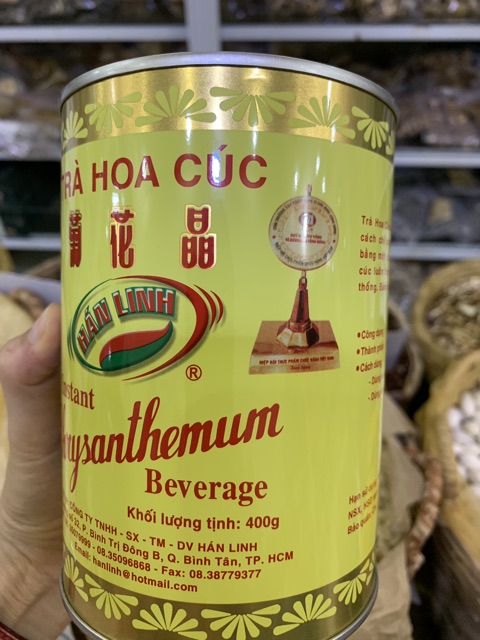 [Mã 267FMCGSALE giảm 8% đơn 500K] Trà Hoa Cúc Hán Linh 400g | BigBuy360 - bigbuy360.vn