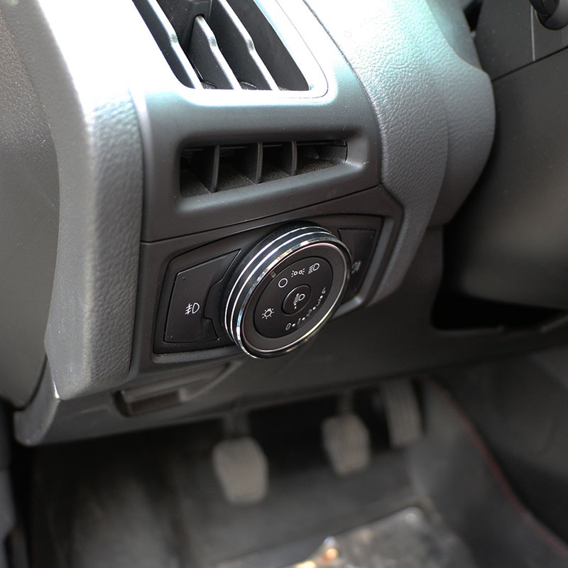Khung hợp kim nhôm Aluminium bọc núm điều chỉnh đèn pha cho Ford Focus 3 4 MK3 MK4 KUGA Kuga Escape Mondeo Ford Edge