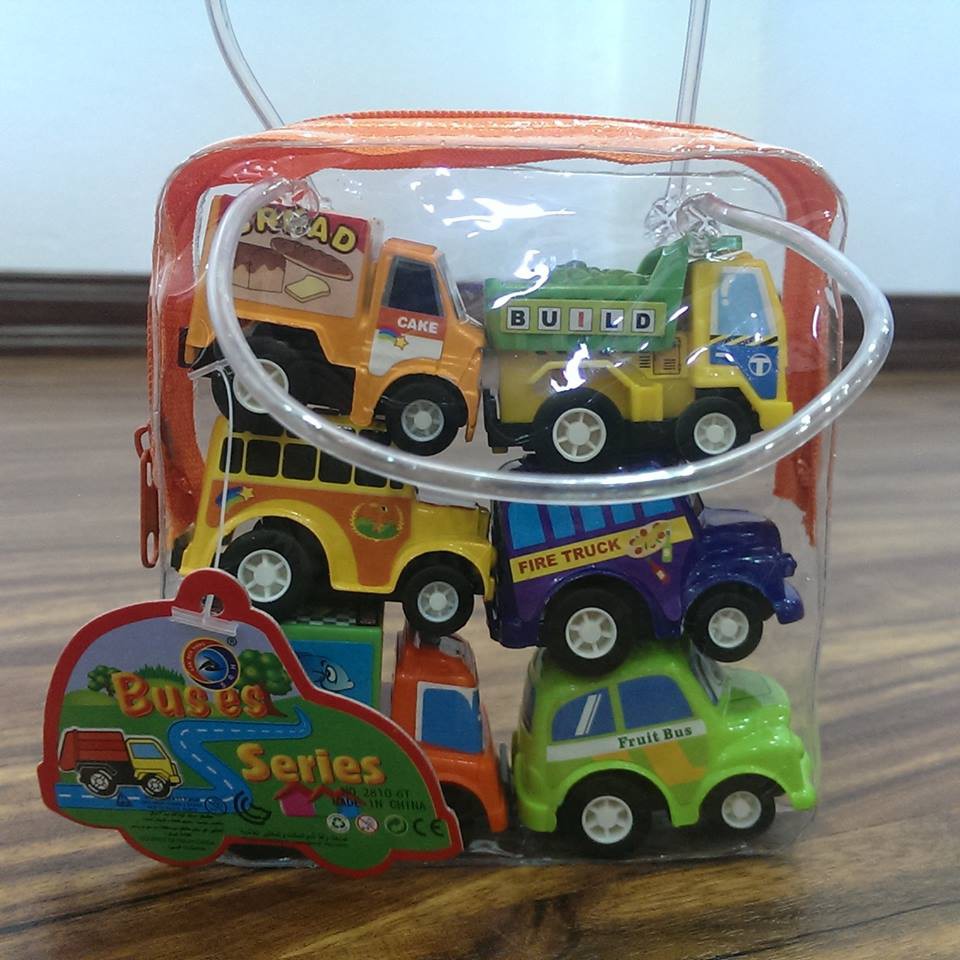 Sét 6 ô tô con chạy bằng cos xịn xò cho bé