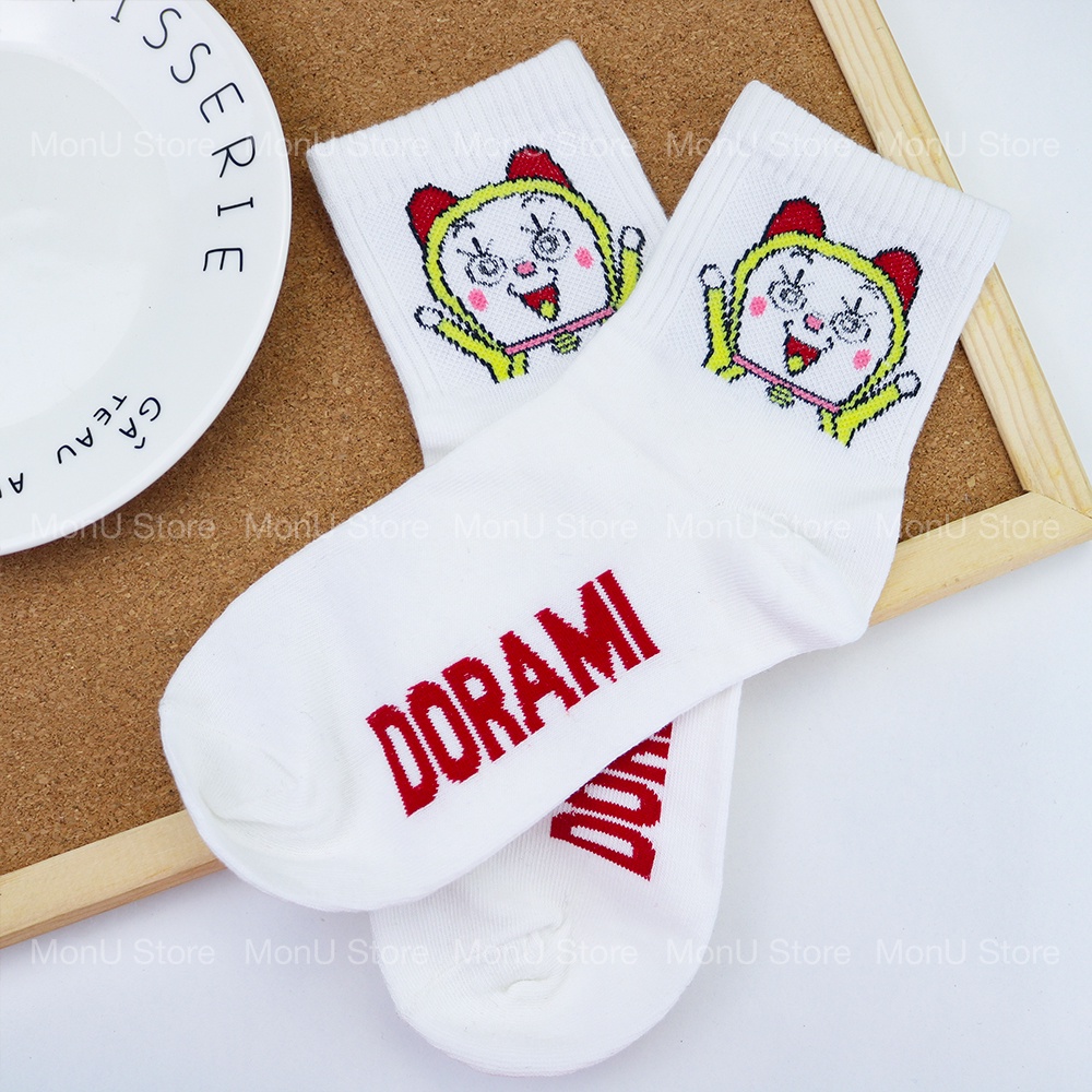 Vớ tất cổ cao hình DORAEMON DOREMON dễ thương cute MON0082 TooYoo