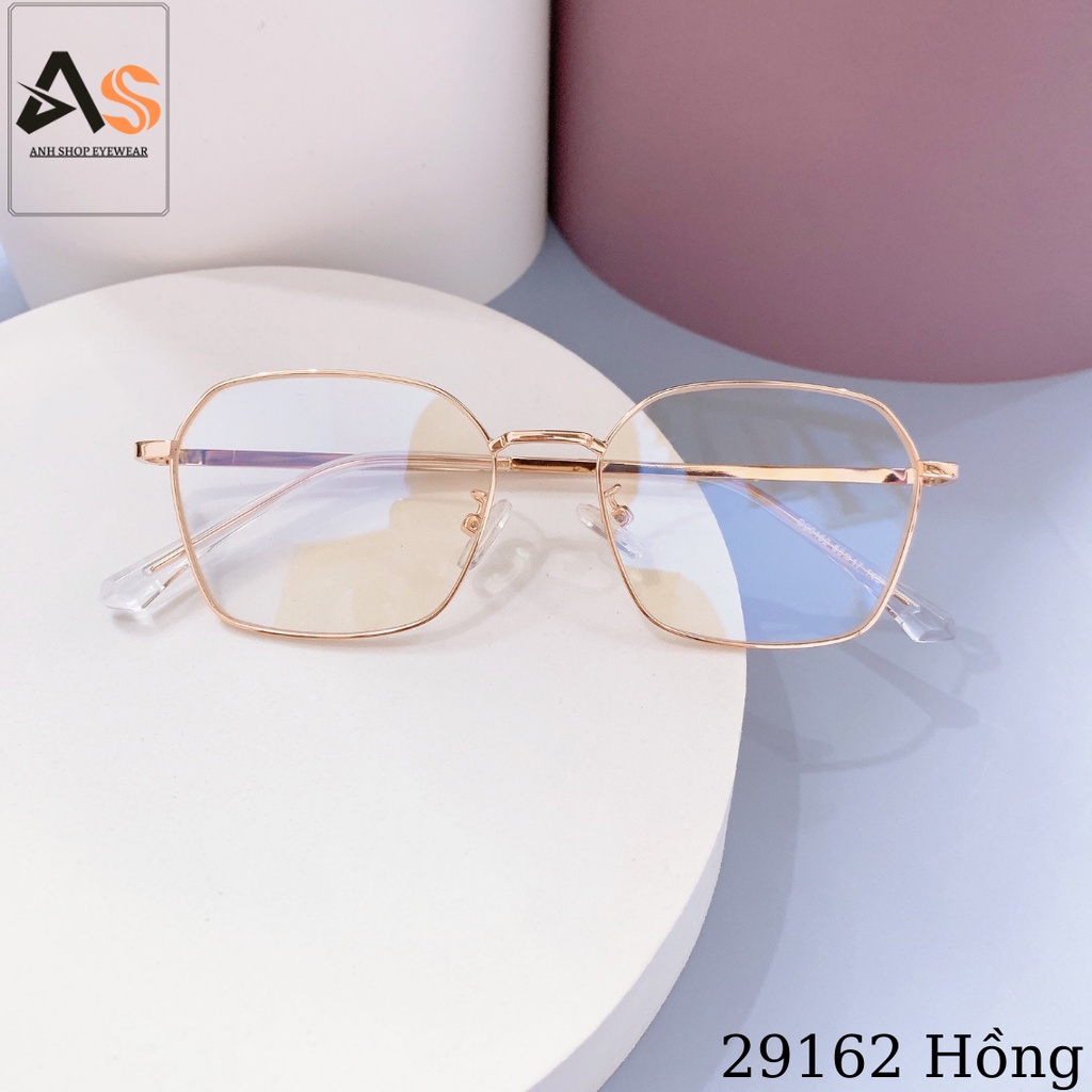Gọng kính vuông kim loại thời trang nhiều màu sắc 29162